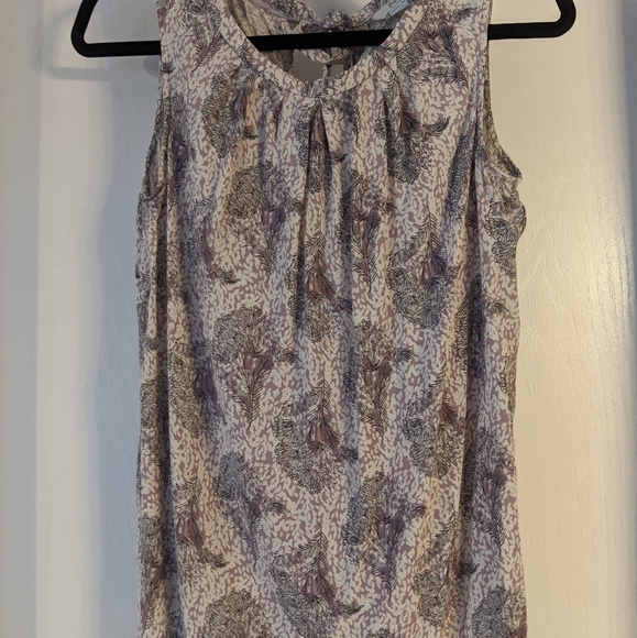 Boden Sleeveless Feather Blouse US10 UK14 - Picture 2 of 3